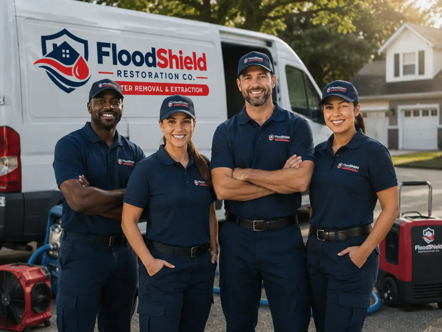 Flood Damage Restoration company in Everest, KS